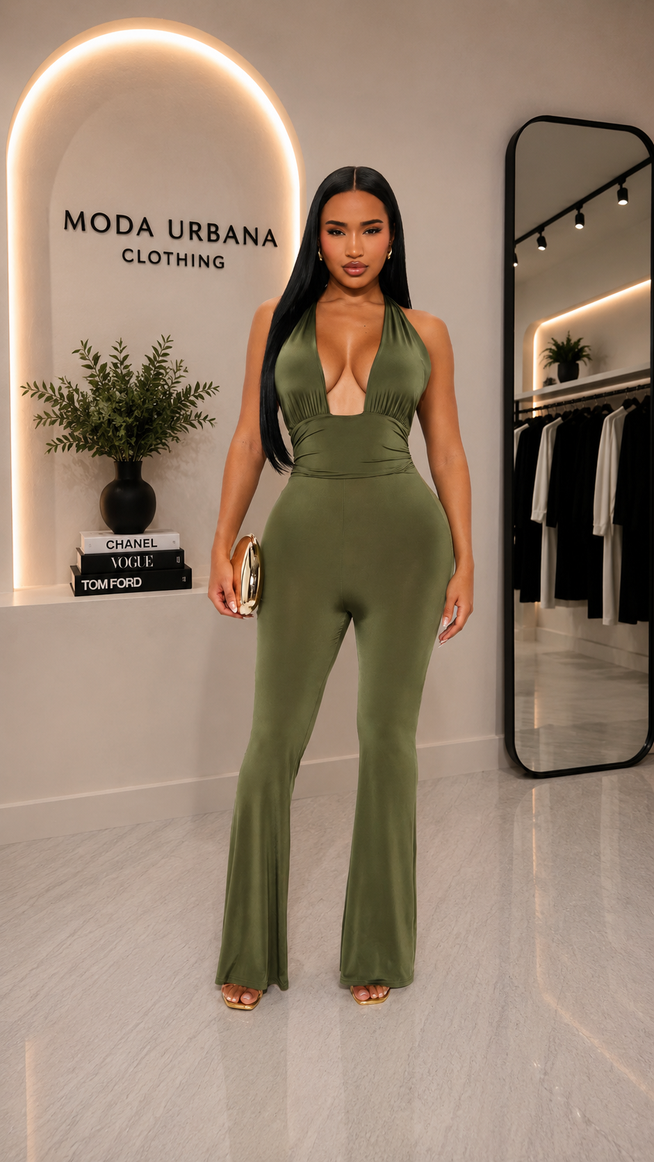 Olive Jumpsuit