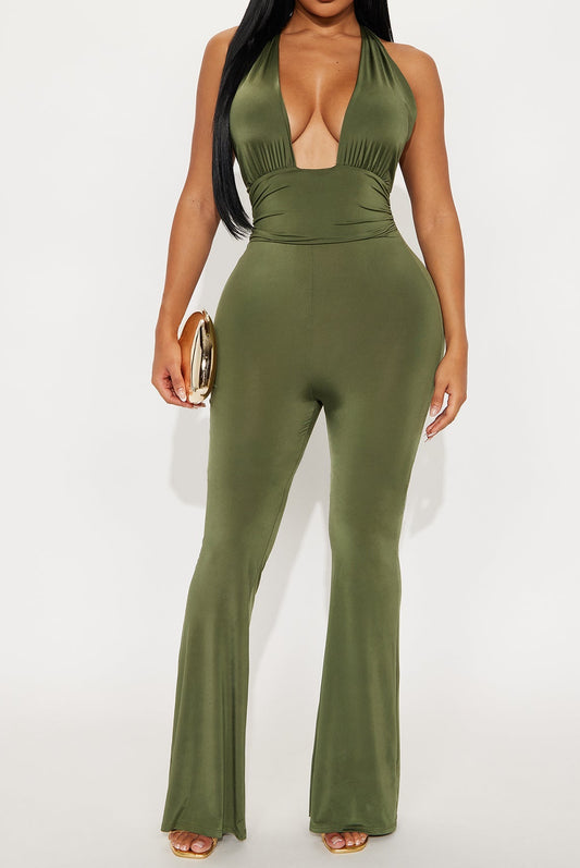 Olive Jumpsuit