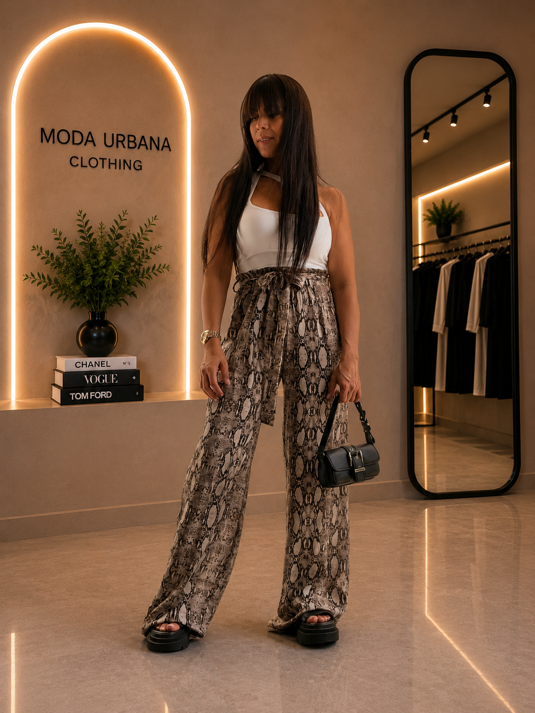 Snake print Jumpsuit