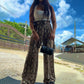 Jumpsuit Snake print