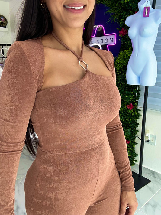 Caramel luxe Jumsuit