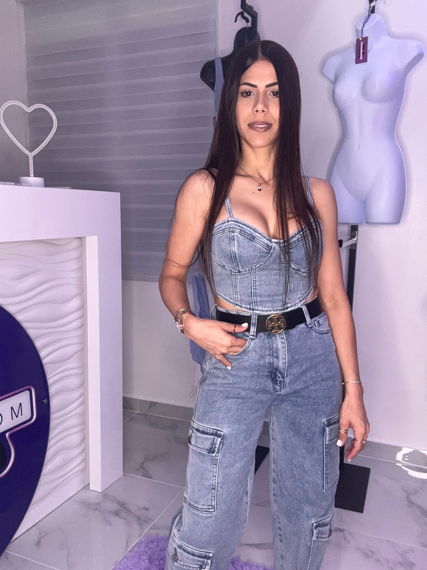 Premium Denim Set