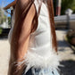 White Feather Top