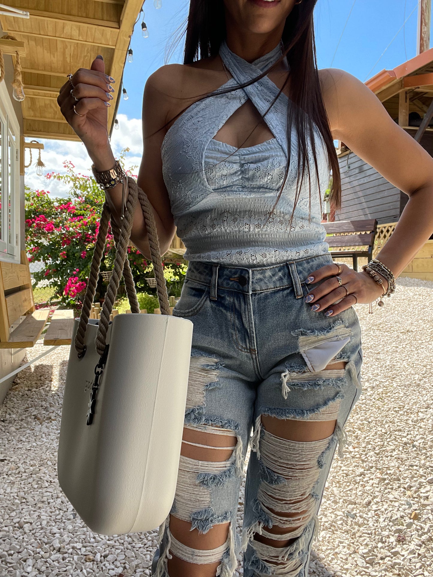 Light Blue Top