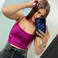 Magenta Top